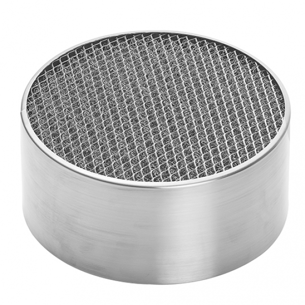 Rundfilter Edelstahl 278x50 mm